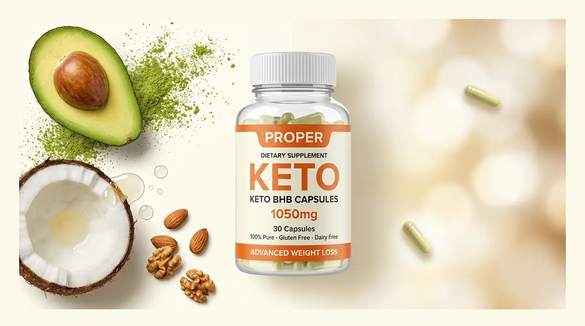 Proper Keto cápsulas — fórmula original (Amazon)